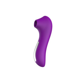 Stimulateur succion de clitoris et tétons USB violet 